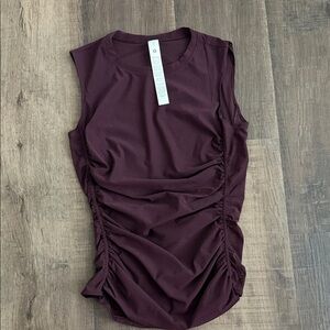 Lululemon Ruched Tank Top - Plum